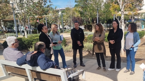 זום-אין על השכונה: מנהלי אגפים בעיריית לוד בסיור פיתוח וקידום פרויקטים בגני אביב 