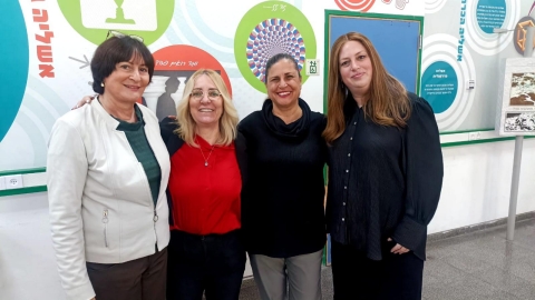 תלמידות 'דרכא' בפאנל על מדע ומחקר באשכול הפיס בלוד