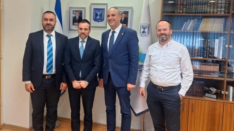 דואגים לאם ולילד: הנהלת עיריית לוד נפגשה עם שר הבריאות – לקידום מענה לתושבים