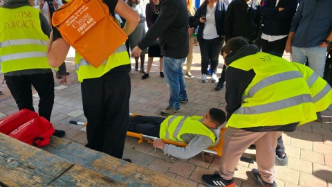 שנה וחצי ל'חרבות ברזל': מוסדות חינוך בלוד תרגלו ירי טילים בהפסקה ופינוי בתי ספר בחירום