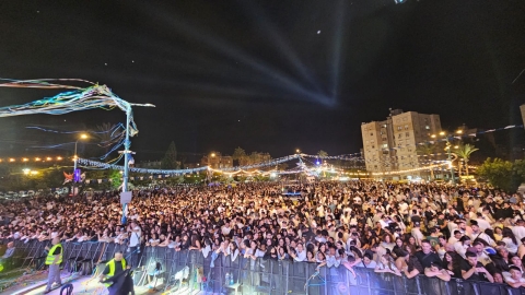 שיא של שמחה וגאווה בלוד: 50 אלף חוגגים ביום העצמאות ה־77 של מדינת ישראל ולעיר לוד