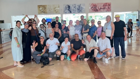 חברי מועדון החרשים מלוד יצאו לחופשה באילת