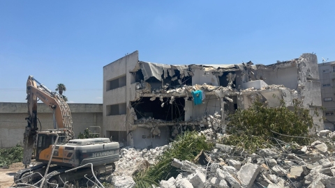 מבנה בית ספר 'הבנים' המיתולוגי בלוד נהרס לטובת הקמת חמישה מגדלי מגורים ו-358 יח"ד