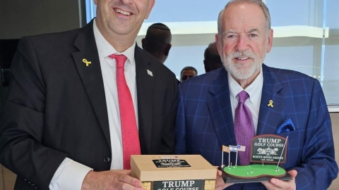 מחווה ישראלית לנשיא ארה"ב: מגרש הגולף הבינלאומי הגדול בישראל שיוקם בלוד ייקרא על שם דונלד טראמפ
