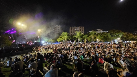 במדשאות גן גנדי: אלפים בפסטיבל הבירה של קיץ 2025 בלוד
