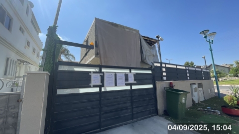 עיריית לוד הוציאה צו הריסה לתושב שביצע עבירת בנייה בלתי-חוקית בביתו