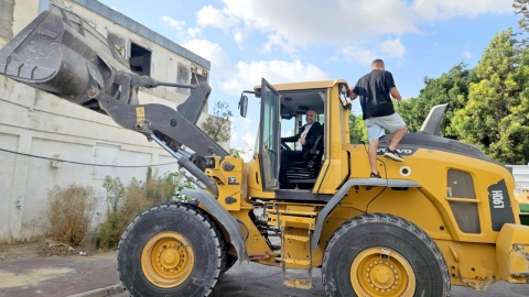 לוד מתחדשת: נהרס המרכז המסחרי הישן ברמת אשכול , במקומו יוקמו בנייני מגורים חדשים