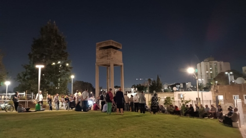 סיור היסטורי בלוד לציון 80 שנה ל'מבצע מסיבה'