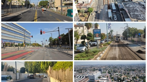 עיריית לוד ממשיכה לשדרג את מרכז העיר הוותיק בכבישים ותשתיות חדשים