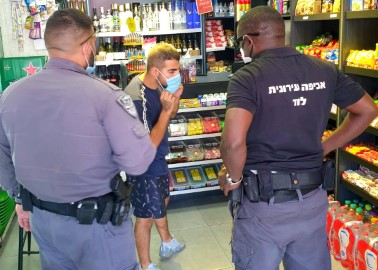עלייה דרמטית במספר הנדבקים בקורונה בלוד
