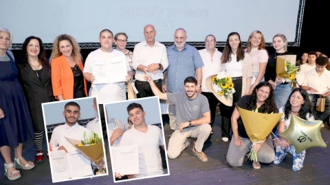 שלושה בני נוער מלוד זכו להוקרה מחוזית על עשייה חברתית 