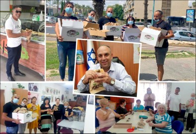"ולנו יש פלאפל": תושבי לוד יצאו לתמוך בעסקי מזון קטנים בעקבות משבר הקורונה