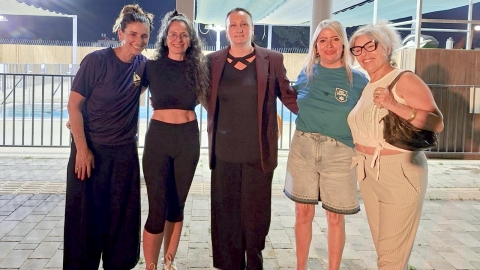 בריכה, זומבה ומוסיקה: נשות המגויסים בלוד זוכות למעטפת של חוסן, תמיכה והעצמה
