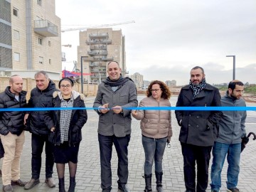 נחנכו שני מגרשי חניה חדשים לשירות תושבי גני איילון בלוד