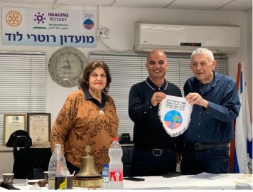 ד"ר זבידי איברהים מלוד התארח במועדון רוטרי בעיר