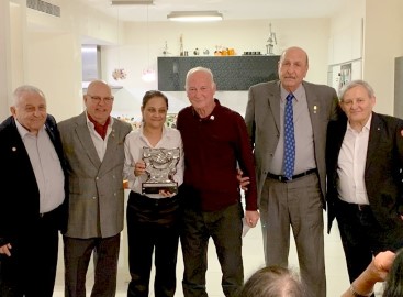 רוטרי לוד – הוקרה לנשיאה היוצאת אביבה ראובנס