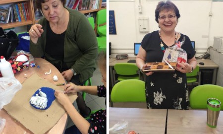 דליה וקלרה חזרו לבית הספר בלוד ואין מאושרות מהן