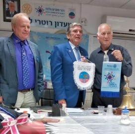 נגיד רוטרי ישראל בביקורו בלוד: באתי, ראיתי והתפעלתי מהעשייה בעיר
