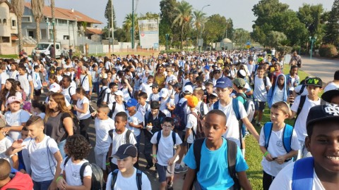 הולכים על זה בלוד ומציינים את יום ההליכה העולמי לעידוד אורח חיים בריא