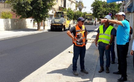 מחשבים מסלול מחדש: רחוב הרצל המחודש בלוד שוב בתנועה