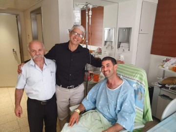 מנהל "עיר ללא אלימות" בעיריית לוד תרם כליה לאישה מצפון הארץ