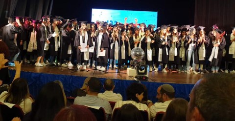 בי"ס "אורט" פתח את מסיבות סיום שנה"ל של התיכוניים בלוד