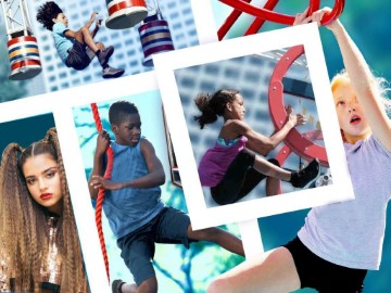 אקסטרים נינג'ה המקורי ונועה קירל בחול המועד פסח בלוד
