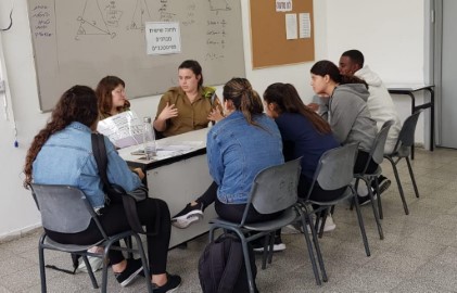 הכנה מקצועית לקראת הגיוס לצה"ל בבתי הספר התיכוניים בלוד