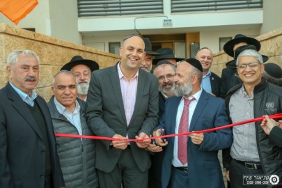 חנוכת הבית לשכונת שער העיר בלוד