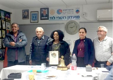 הרצאת הסופרת וחברת מועצת העיר אלמאז זרו ברוטרי לוד – הסאגה של יהדות אתיופיה