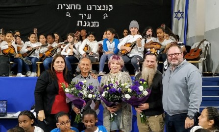 קונצרט אמצע השנה בבי"ס המעפילים בלוד