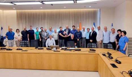 לקידום תיירות ומיזמים משותפים: משלחת רשמית מגאורגיה התארחה בלוד