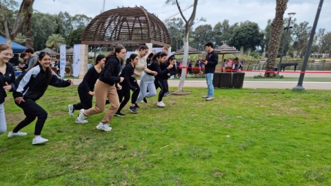 תיכון דרכא ע"ש מקסים לוי בלוד השתתף באליפות הכושר הגופני