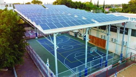 עם קירוי של פאנלים סולאריים: 14 מגרשי ספורט בלוד ישופצו וישודרגו לשימוש כל ימות השנה