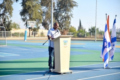 נחנך מרכז הספורט ספיר בלוד ע"ש סמ"ר משה מלקו אמבאו הי"ד