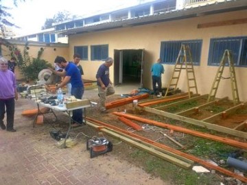 מתיחת פנים בהתנדבות לבית ספר "נטעים" בלוד
