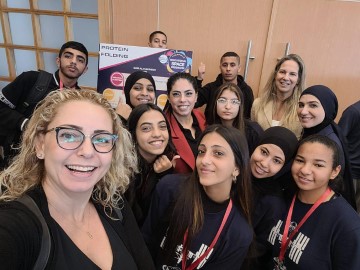 תלמידי לוד חקרו את החלל והתמודדו בגמר תכנית 'ספייס לאב' של קרן רמון