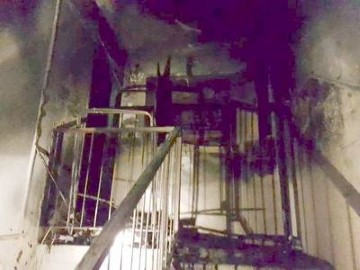 נעצר חשוד בהצתות בלוד