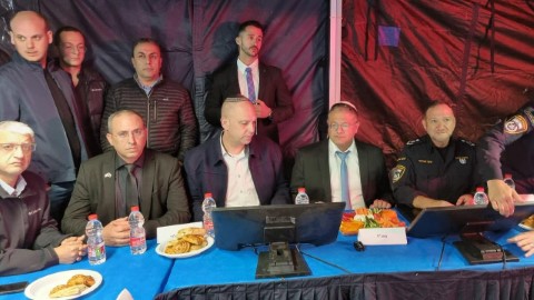 השר לביטחון לאומי והמפכ"ל בלוד: יד קשה נגד הפשיעה ותופעת הירי