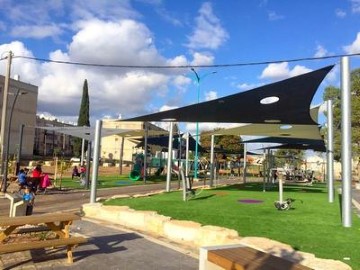 "פארק קהילות ישראל" בקרית בתי הכנסת בלוד לובש פנים חדשות