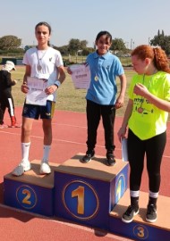 הישגים נאים לתלמידי בתי ספר מלוד, באליפות האתלטיקה שערך הפיקוח על החינ"ג מטעם משרד החינוך