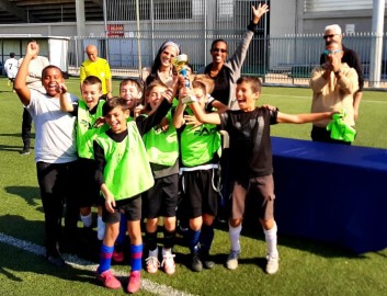 קבוצת ב"ס הרמב"ם מלוד זכתה בגביע טורניר קטרגל עירוני