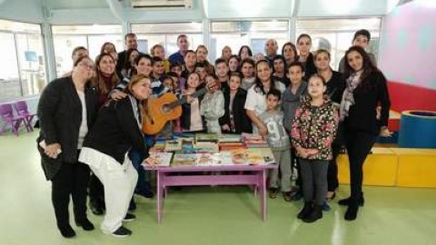 המעפילים לוד במצוות ביקור חולים באסף הרופא