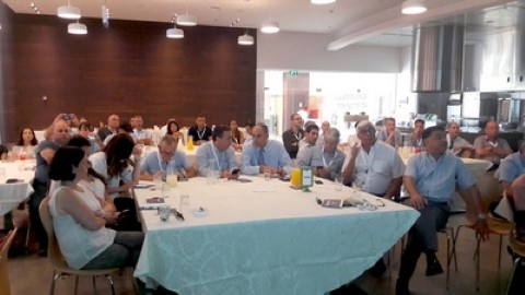 פורום מנהלי החברות והנכסים באזורי התעסוקה בלוד פותחים שנה טובה עם ראש העיר