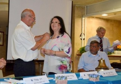 גלגל הרוטרי ממשיך להסתובב: הנשיא ה-36 נכנס לתפקידו ברוטרי לוד