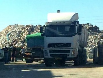 פעילות ממוקדת בלוד למיגור תופעת השלכת פסולת פיראטית בעיר