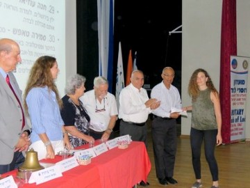 מועדון רוטרי לוד העניק 30 מלגות לסטודנטים ופרסים לתלמידים מצטיינים