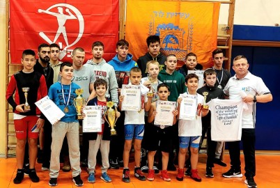 הישגים מצוינים למתאבקים הצעירים של הפועל לוד בטורניר "אורות חנוכה 2022"