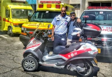 אופנוע נוסף לצוות כונני מד"א
