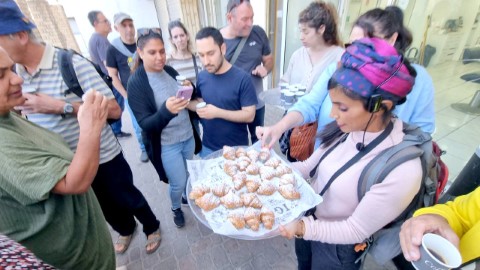 לוד במפת התיירות הקולינרית הישראלית! אורחים מערי המרכז הגיעו לסיור טעימות בלוד